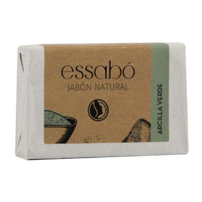 Handgemachte Seife mit grüner Tonerde Essabó 100 g