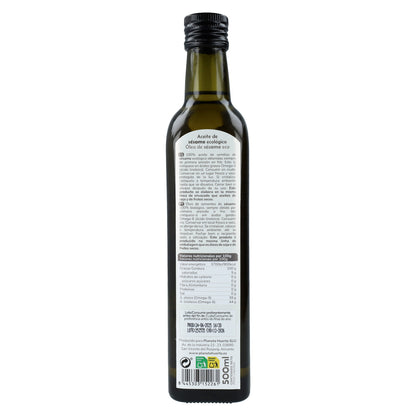 Pack of 2 x ECO Planeta Huerto Cold-pressed Sesame Oil 500 ml