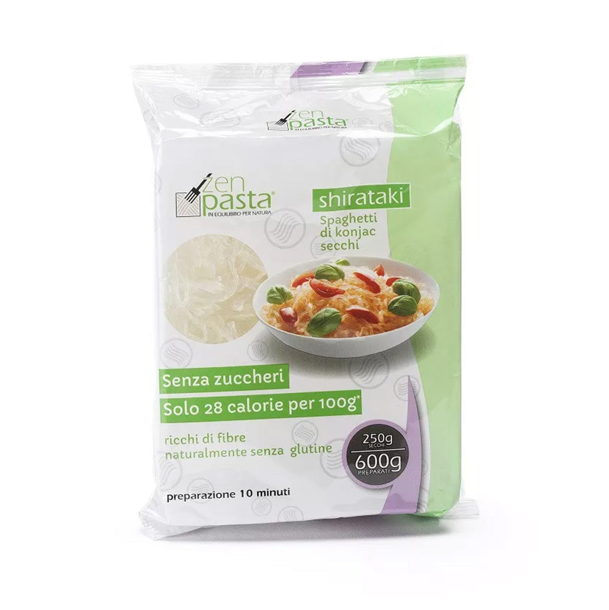 Spaghetti de konjac déshydratés type nouilles « Shirataki » 250 g