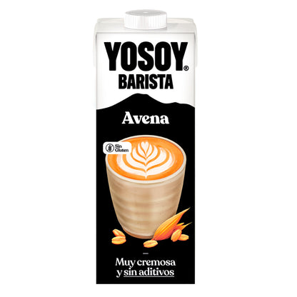 6er-Pack glutenfreies Hafergetränk Barista YOSOY 1 l