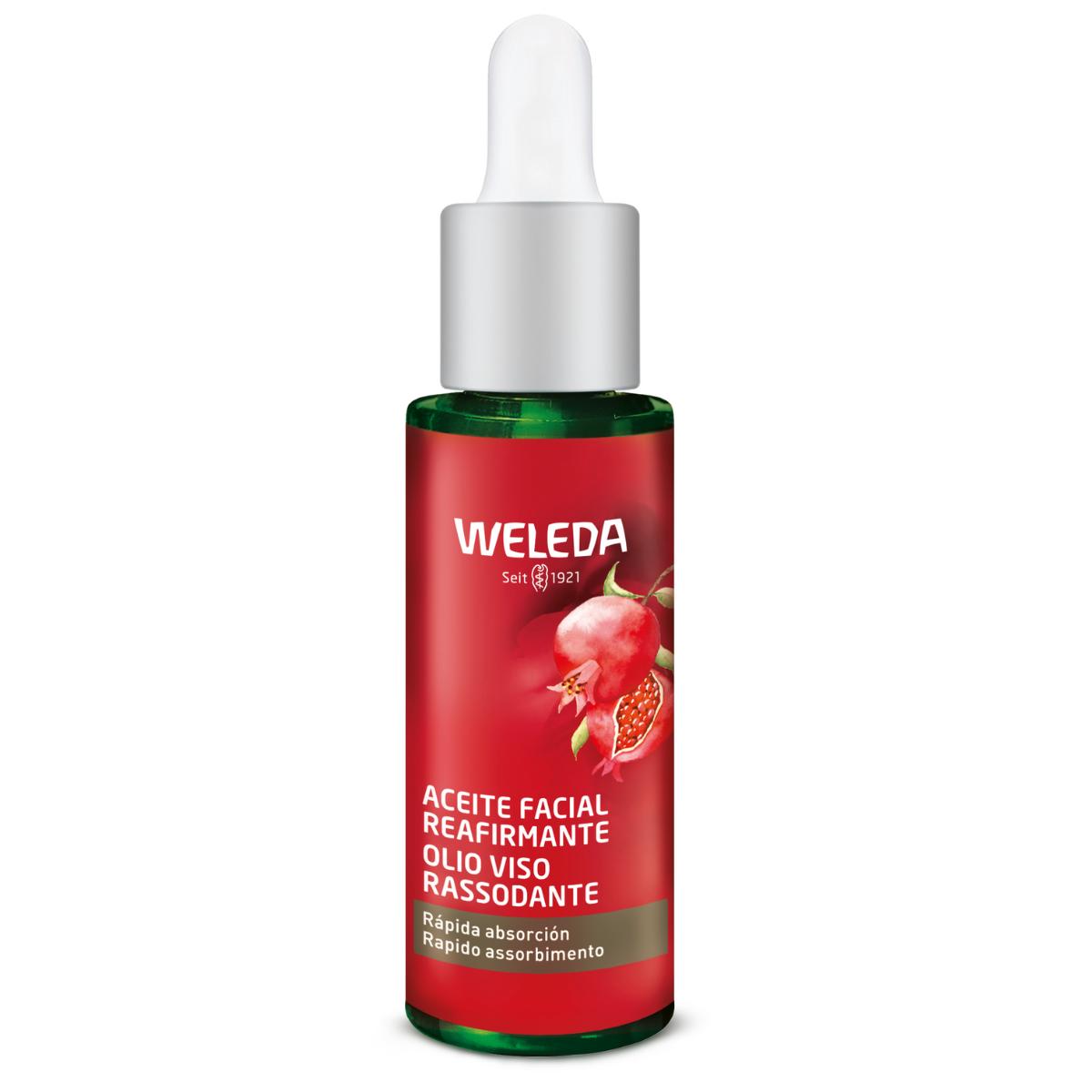 Weleda huduppstramande serum med granatäpple och maca-peptider 30 ml