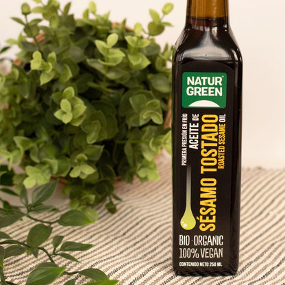 Rostad sesamolja Bio NaturGreen 250 ml
