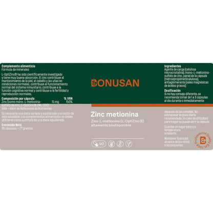 Zinco metionina Bonusan 90 capsule