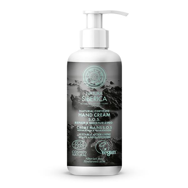 SOS herstellende en hydraterende handcrème Natura Sibérica 250 ml
