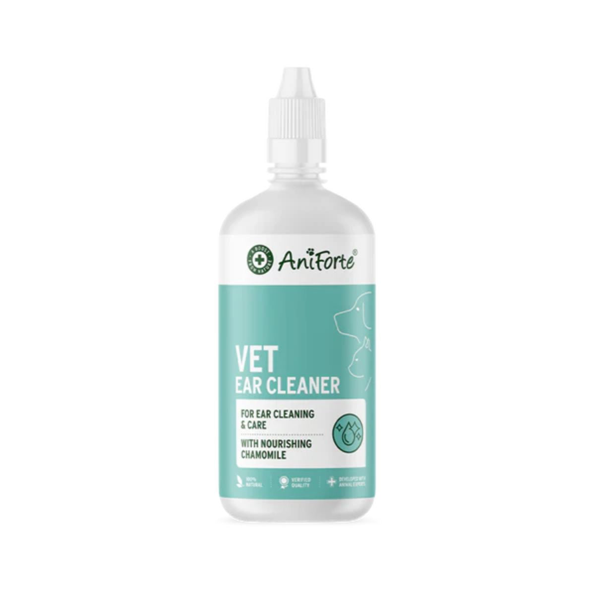 Ohrreiniger für Hunde und Katzen AniForte 250 ml