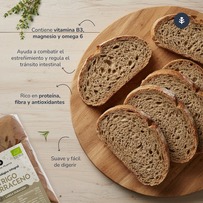 Pełnoziarnisty chleb gryczany ECO Planeta Huerto 500 g