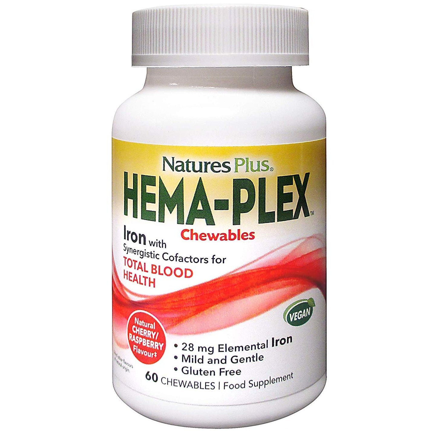 Hema-Plex Nature's Plus 60 tuggtabletter