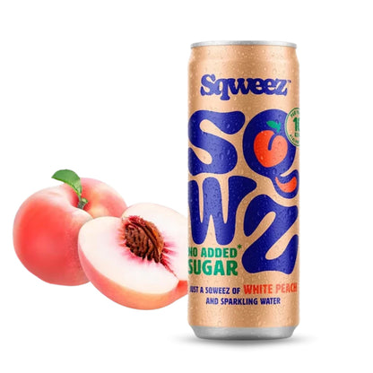 Caloriearme drank met perziksmaak SQWZ 250 ml