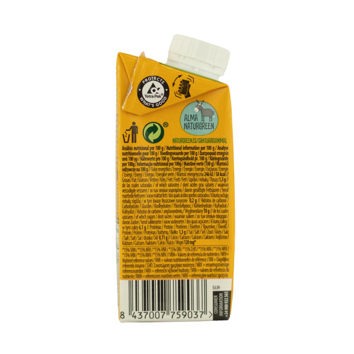 Napój owsiany bez dodatku cukru NaturGreen 200 ml