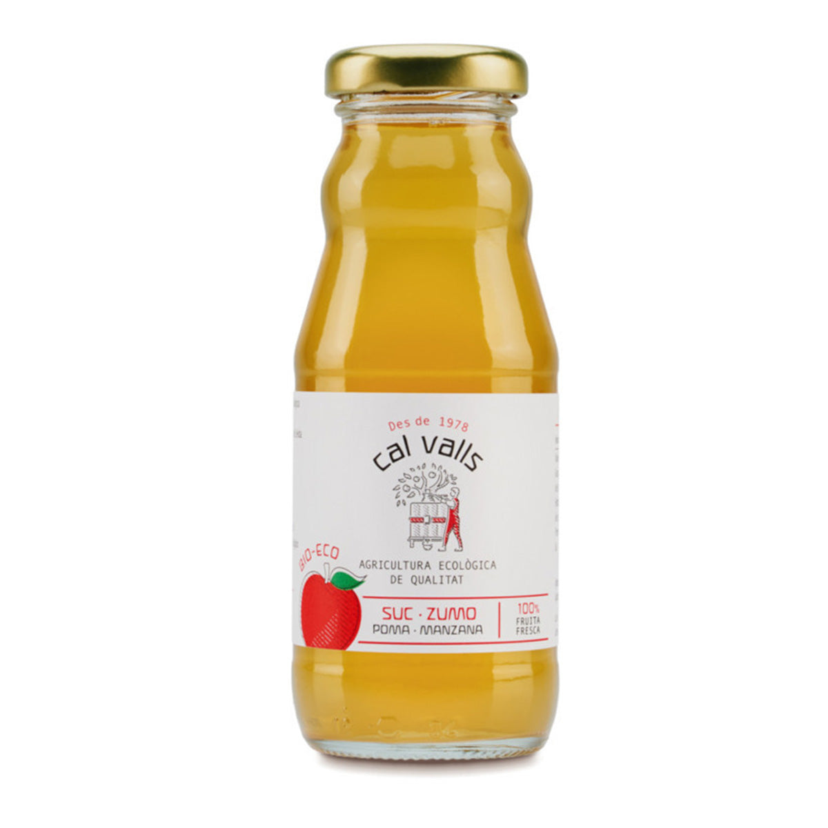 Cal Valls Organic Apple Juice 200 ml
