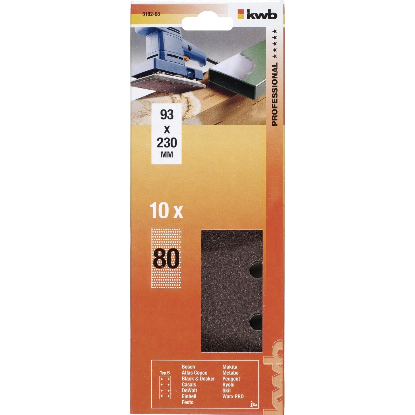 Kwb GR 240 Abrasive Strips