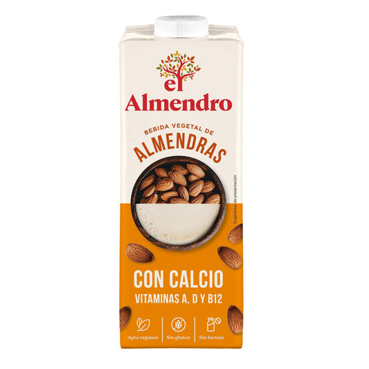 Mandeldryck med kalcium El Almendro 1 l