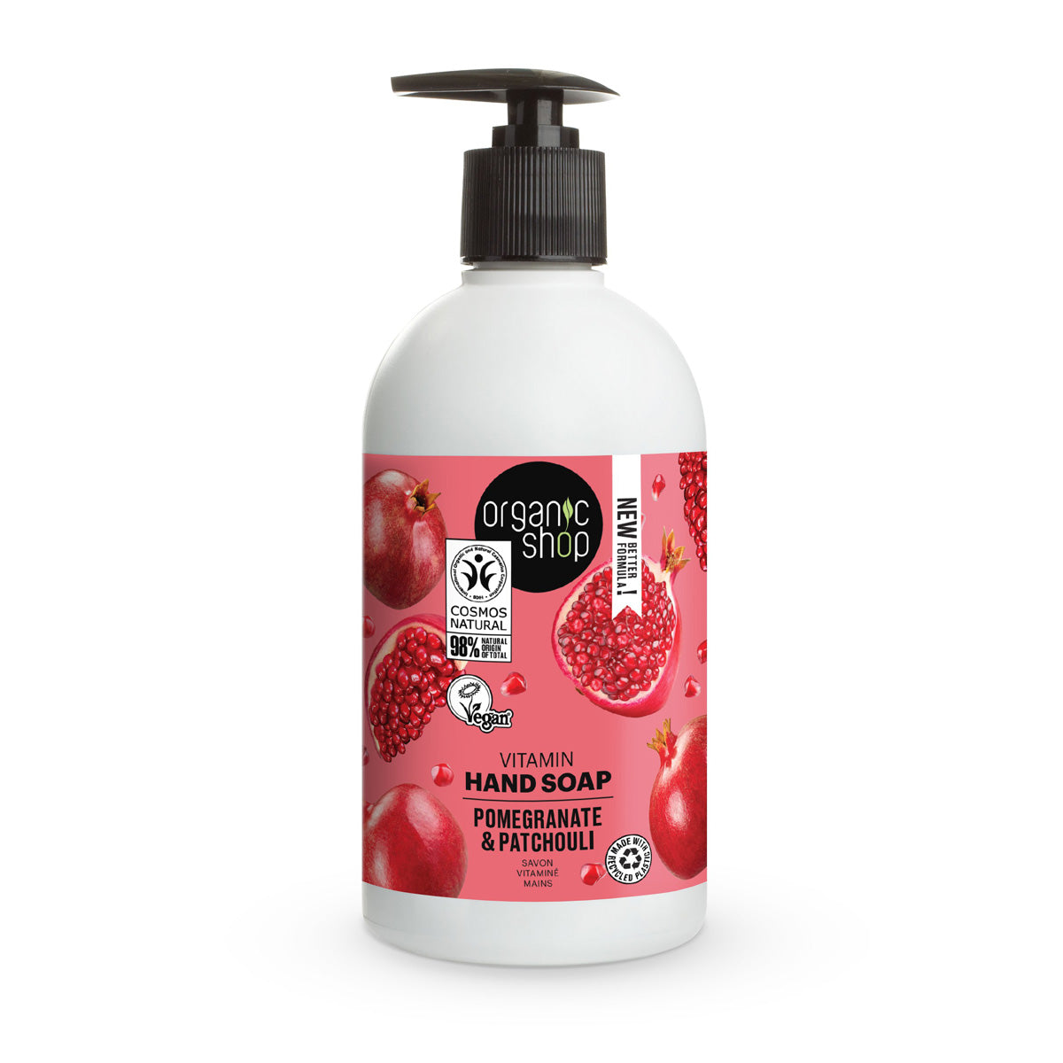 Organic Shop Pomegranate Vitamin Hand Soap 500 ml