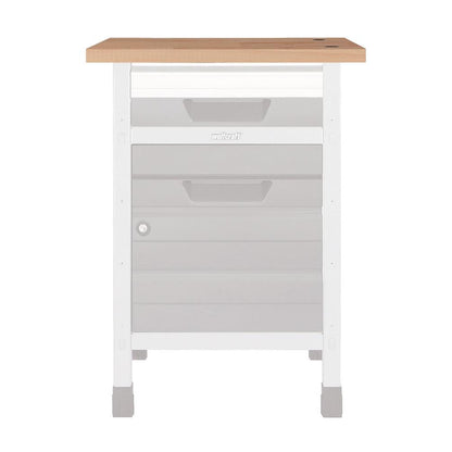 1 beech work surface S 650 x 650 x 30 mm Wolfcraft 6043000 S 650 x 650 x 30 mm