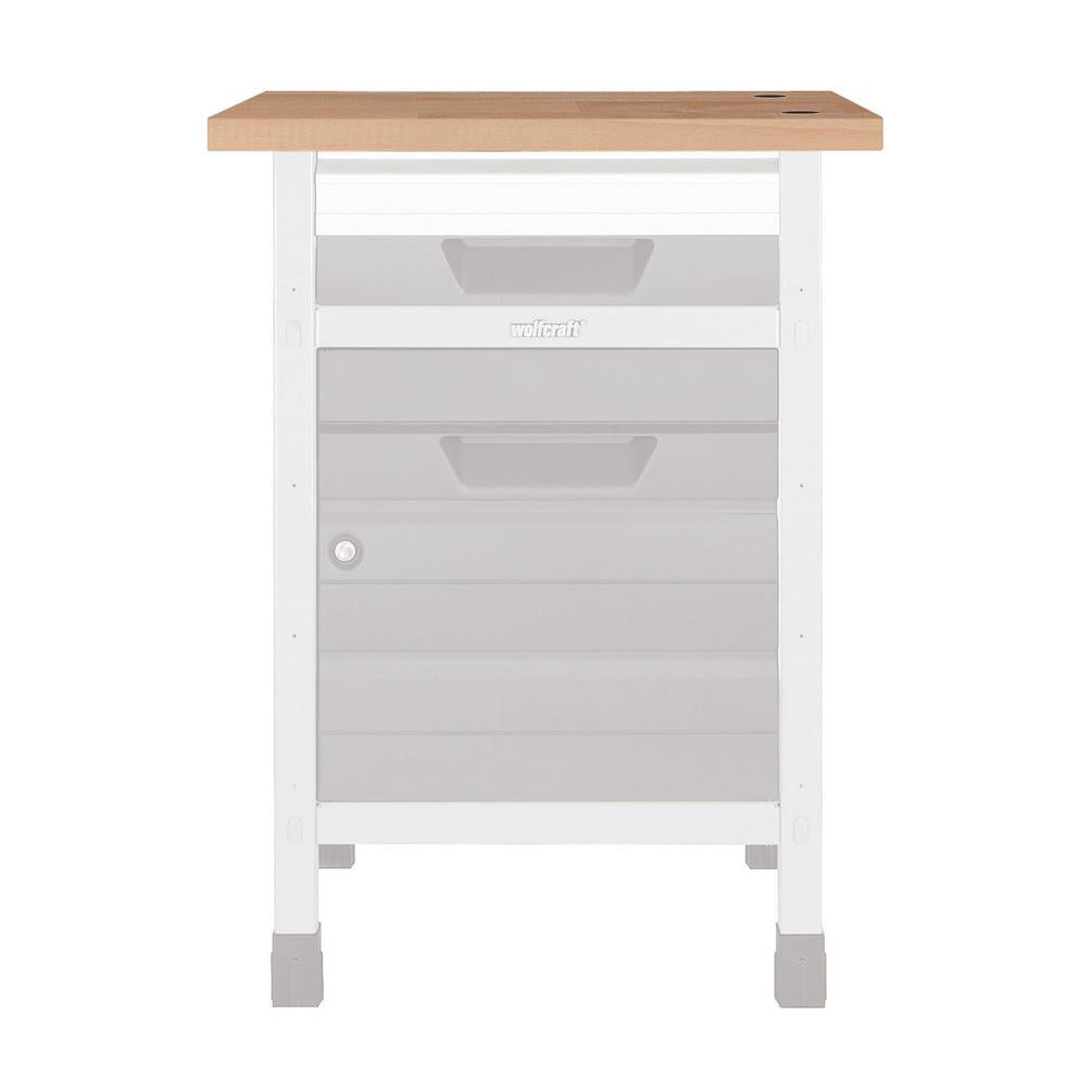 1 beech work surface S 650 x 650 x 30 mm Wolfcraft 6043000 S 650 x 650 x 30 mm
