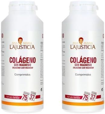 2er-Pack Kollagen mit Magnesium Ana María La Justicia 450 Tabletten