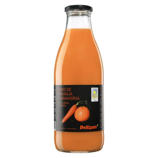 Bio-Karotten- und Orangensaft Delizum 1 Liter
