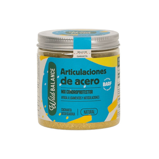 Articulaciones de Acero Suplemento natural para mascotas Wild Balance 100 g