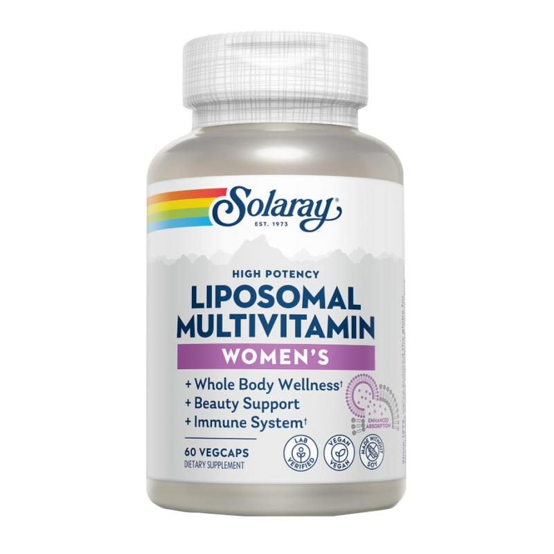 Women's Liposomal Multivitamin Solaray 60 Veg Caps
