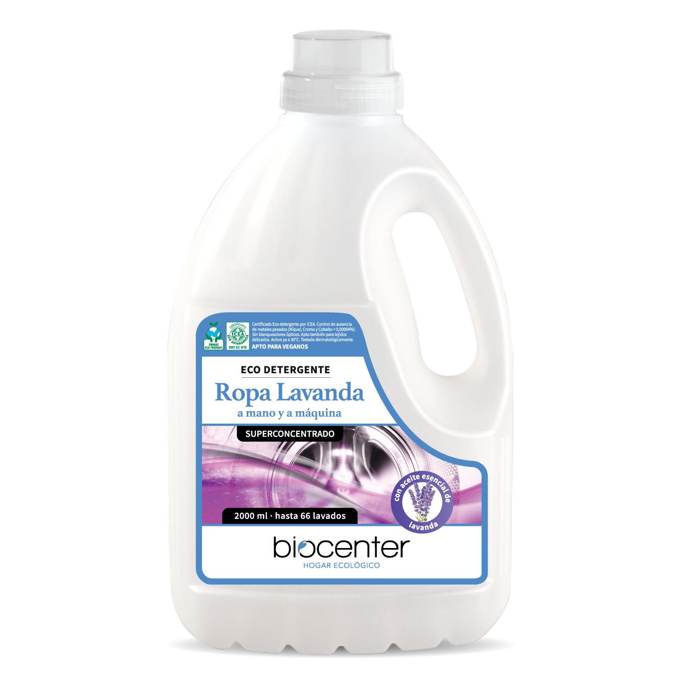 Lessive écologique Lavande pour lavage à la main et en machine Biocenter 2 L