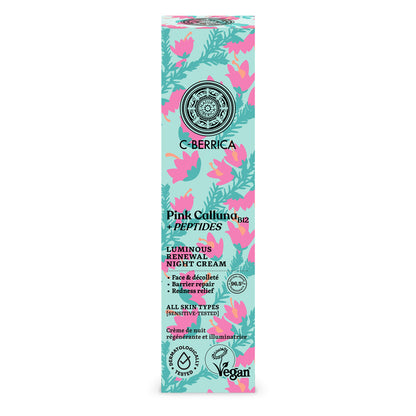 Natura Siberica förnyande och uppiggande nattkräm 50 ml