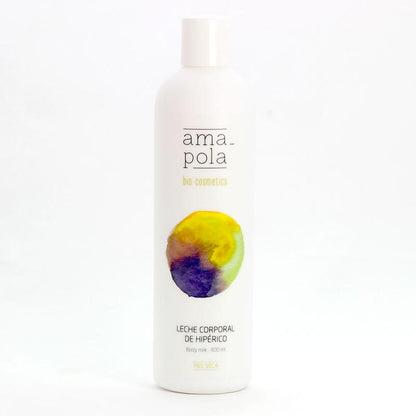 Lait corporel au millepertuis Amapola Biocosmetics 400 ml