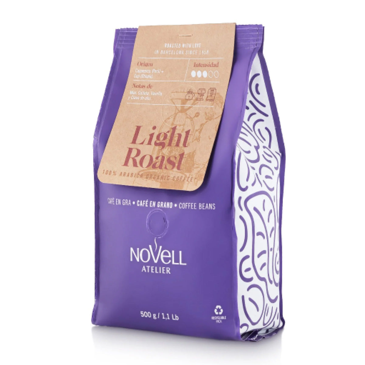 Kaffeebohnen Atelier Light Roast Novell 500 g