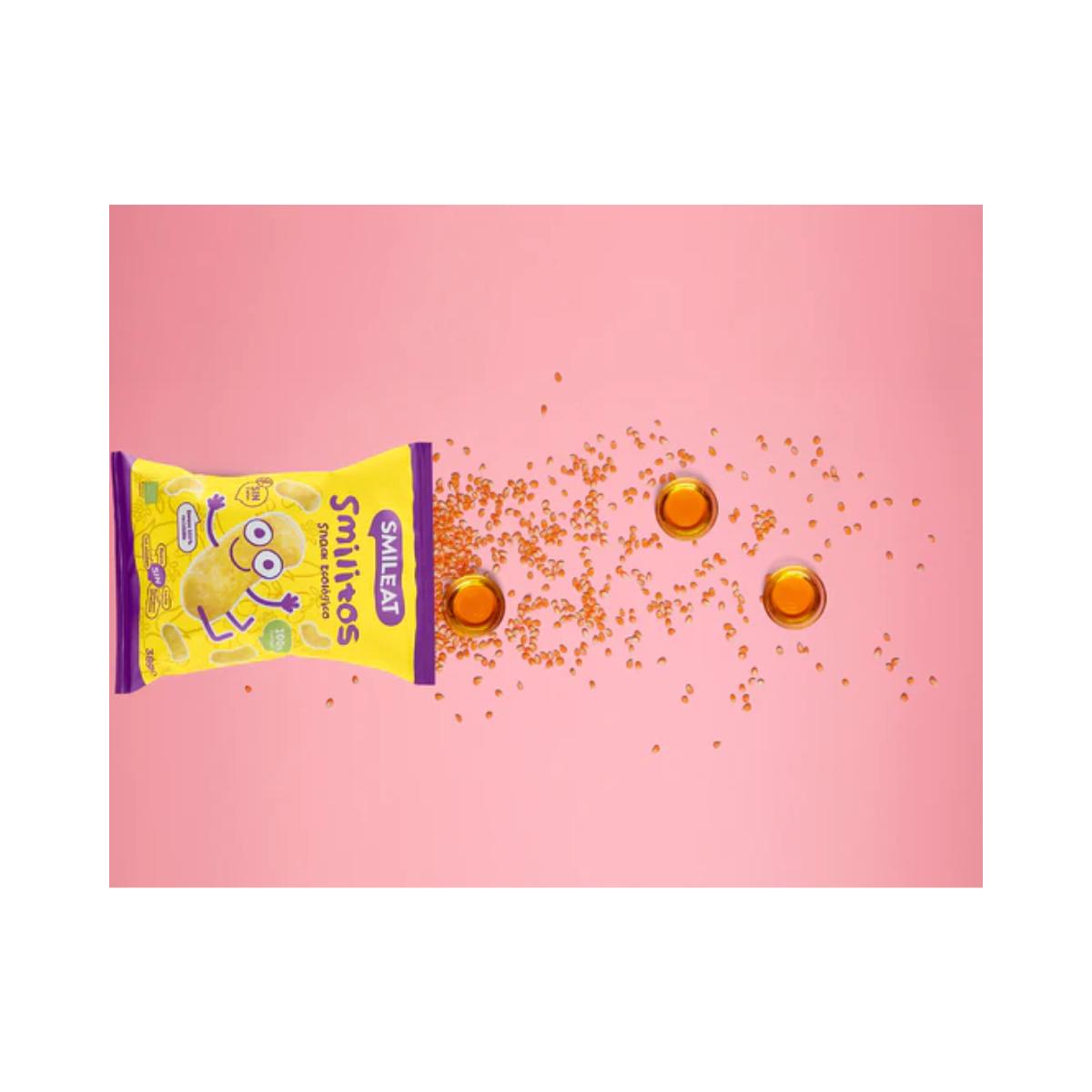 PROMO 3x Smilitos, vermi di mais biologici Smileat, 38 g