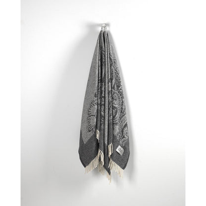 Koc Plaid SZARY 130x170cm
