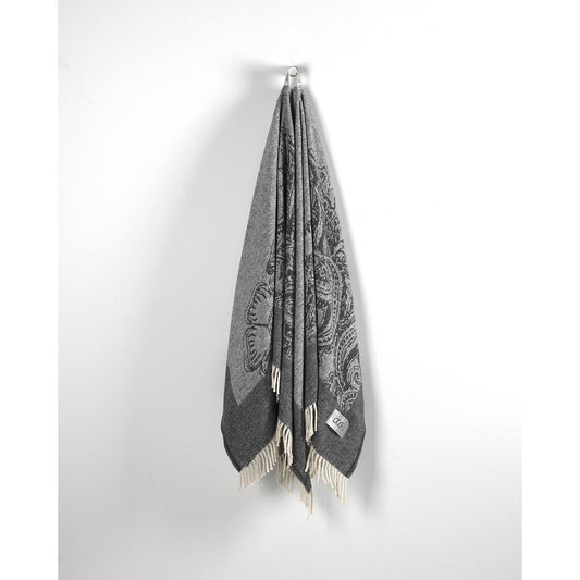 Grijze plaid 130 x 170 cm