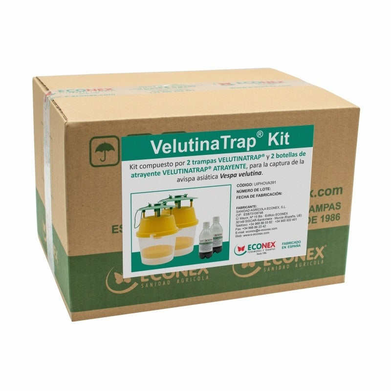 Kit Velutinatrap Appât + Piège pour guêpes asiatiques velutina 2 unités