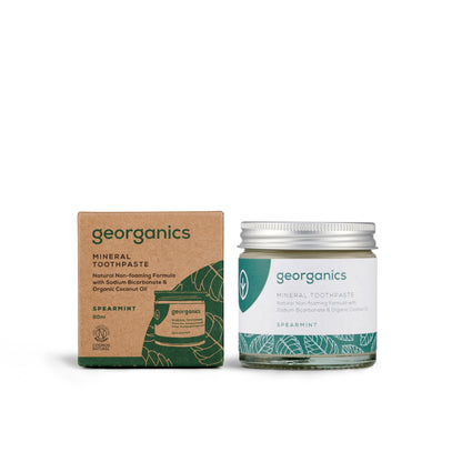 Dentifricio naturale Menta piperita e Cocco Georganics 60 ml
