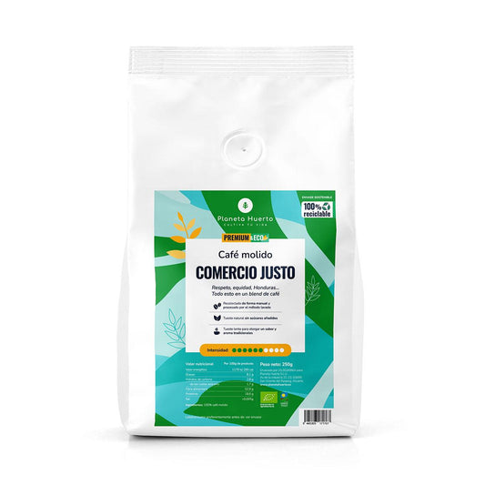 Eco Honduras Fair Trade gemahlener Kaffee Planeta Huerto 250 g