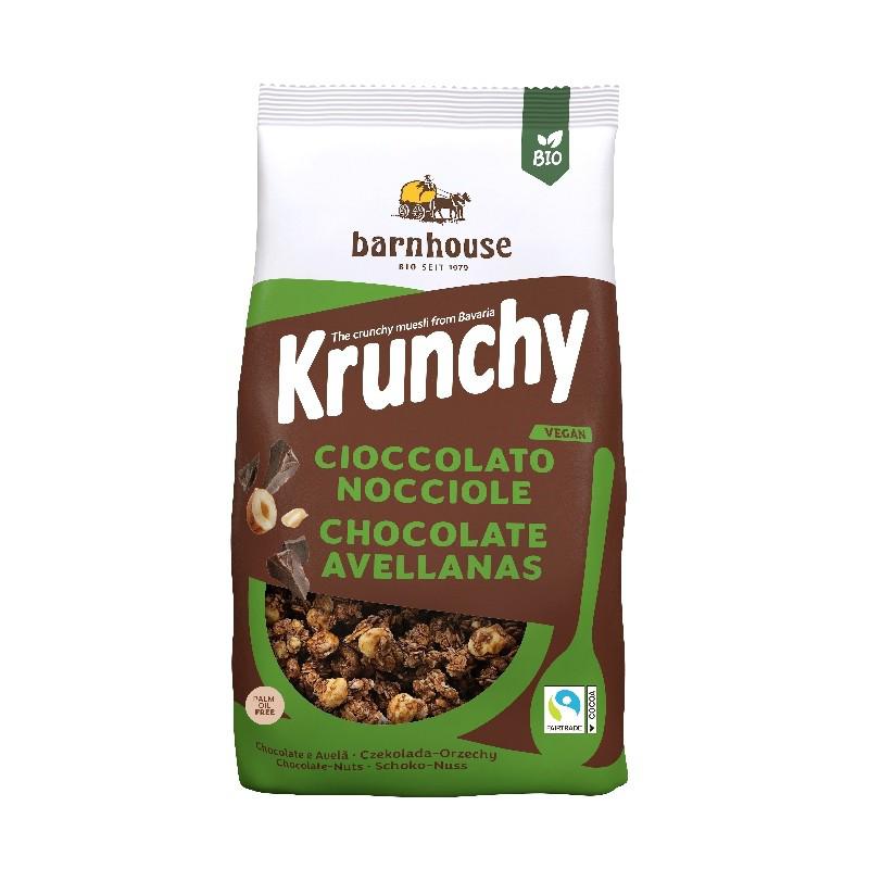 Musli Krunchy Chocolate  i Orzechy Laski BIO Barnhouse, 375 g