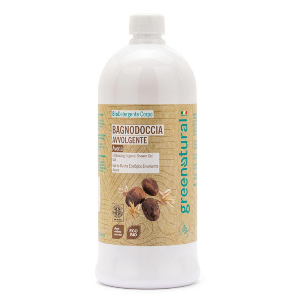 Greenatural Oat and Shea Butter Gentle Bath Gel 1 L