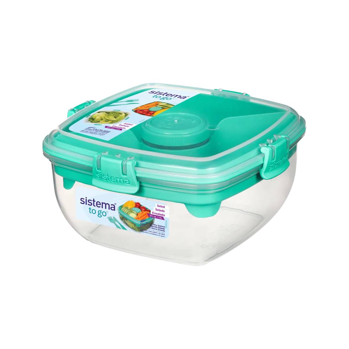 Luftdichter Behälter für Salat Sistema Salad To Go 1,1 l
