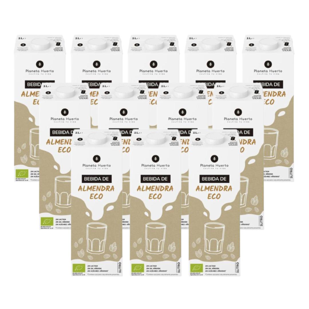 Pak 12x Planet Orchard Eco Amandeldrank 1L