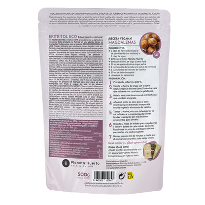 Erythrit ECO Planeta Huerto 500 g
