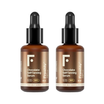 Pack 2x Sérum Autobronceador Chocolate Freshly 30 ml