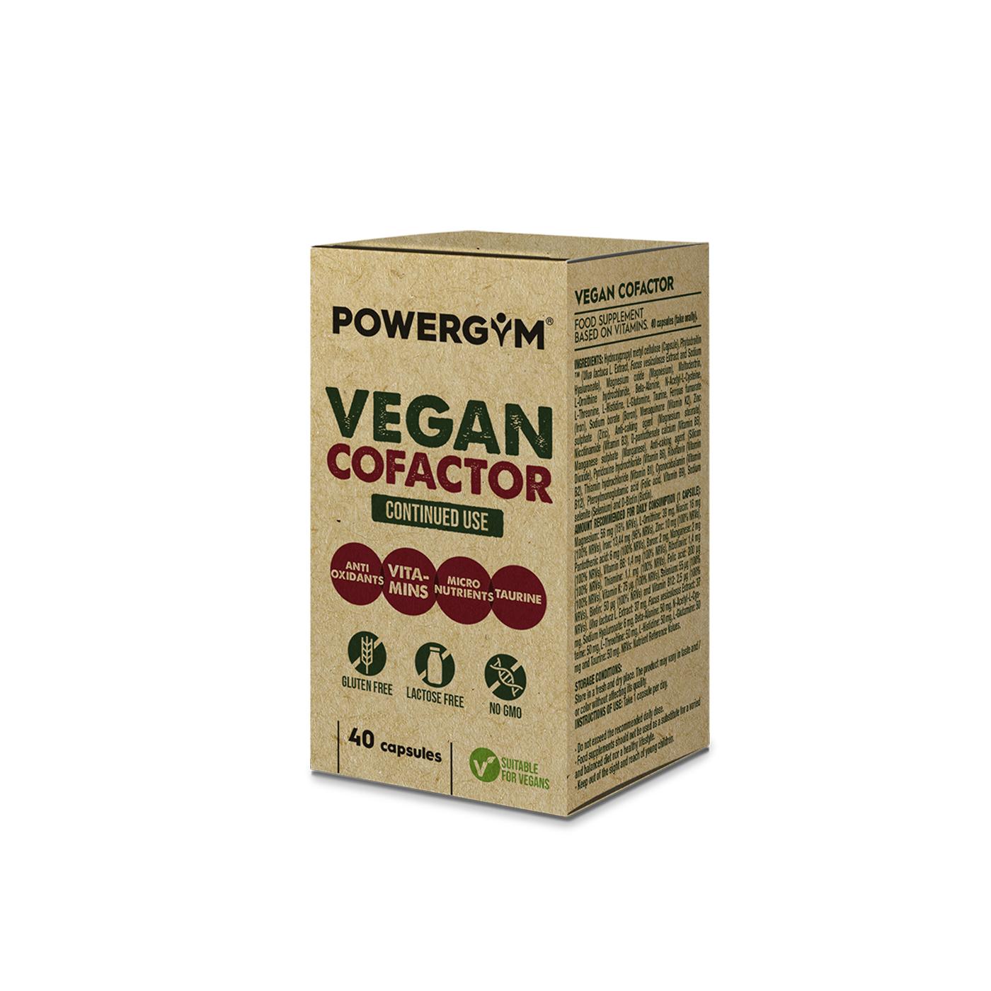 Vegan Cofactor 40 kapslar Powergym