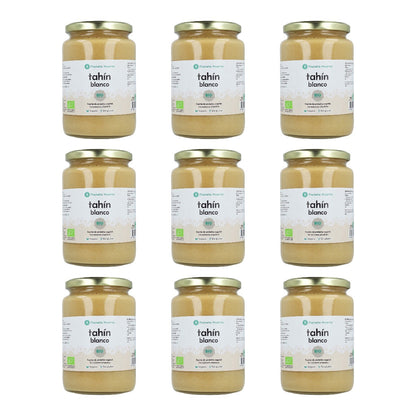 Pack 9x Tahin de sésamo blanco ECO Planeta Huerto 350g