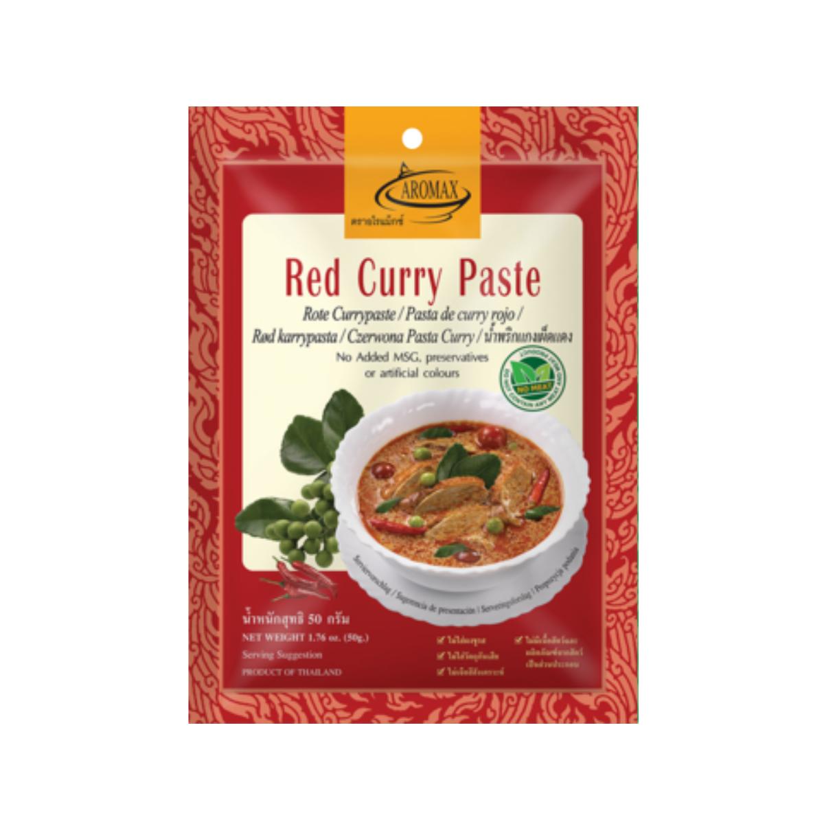 Currypaste, rot Aromax 50 g