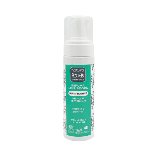 Pianka oczyszczająca Naturabio, NATURABIO, 200 ml