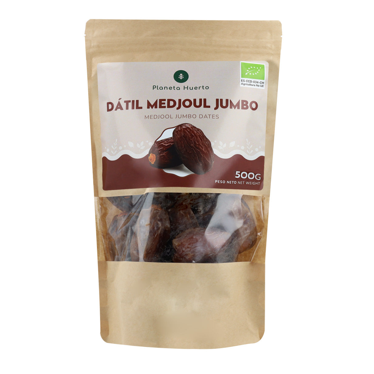 Dattes medjoul jumbo ECO Planeta Huerto 500 g