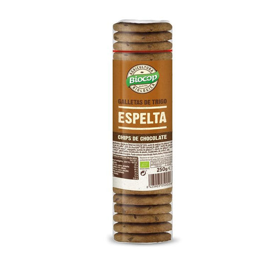 Biscotti di farro con gocce di cioccolato Bio Biocop 250 g