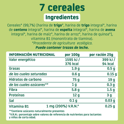 PROMO 3x Bouillie 7 céréales Eco Smileat 200 g