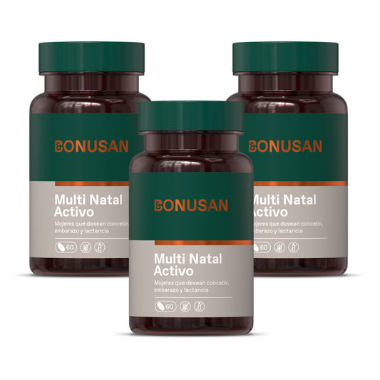 Bonusan Multi Natal Active Pack of 3 x 60 Tablets