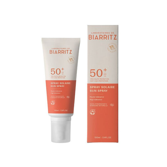 Spray z filtrem przeciwsłonecznym do twarzy i ciała SPF 50 Alga Maris 100 ml