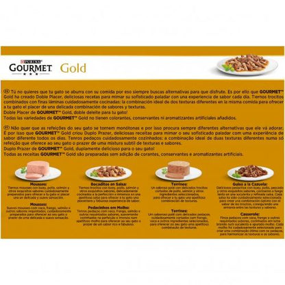 GOURMET GOLD Doble Placer Surtido Multipack (12 x 85 g)