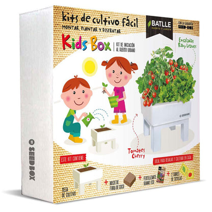 Odlingskit för barn Seed Box Kids Batlle